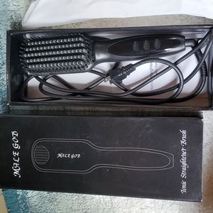 Hair Straightener Brush for hair/beards